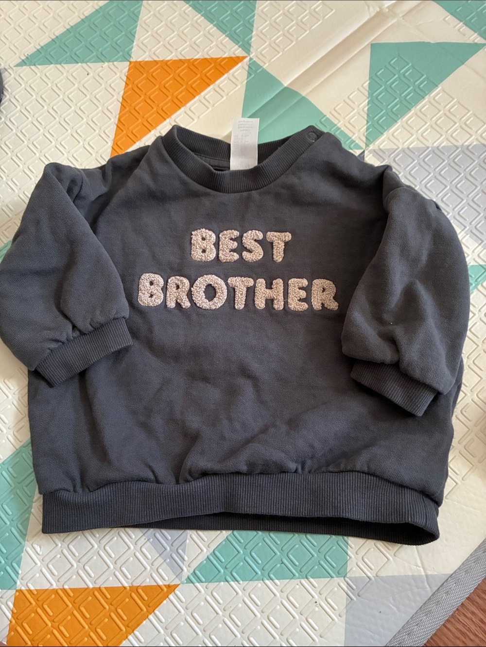 20/25$ 🧸 Kids Navy "Best Brother" Sweatshirt